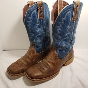 Durango® Rebel Pro Lite™ Weathered Brown & Denim Blue Western Boot 8.5M Mens